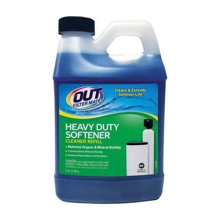 OUT FILTER MATE Water Softener Cleaner Refill Liquid 64 oz HD64N